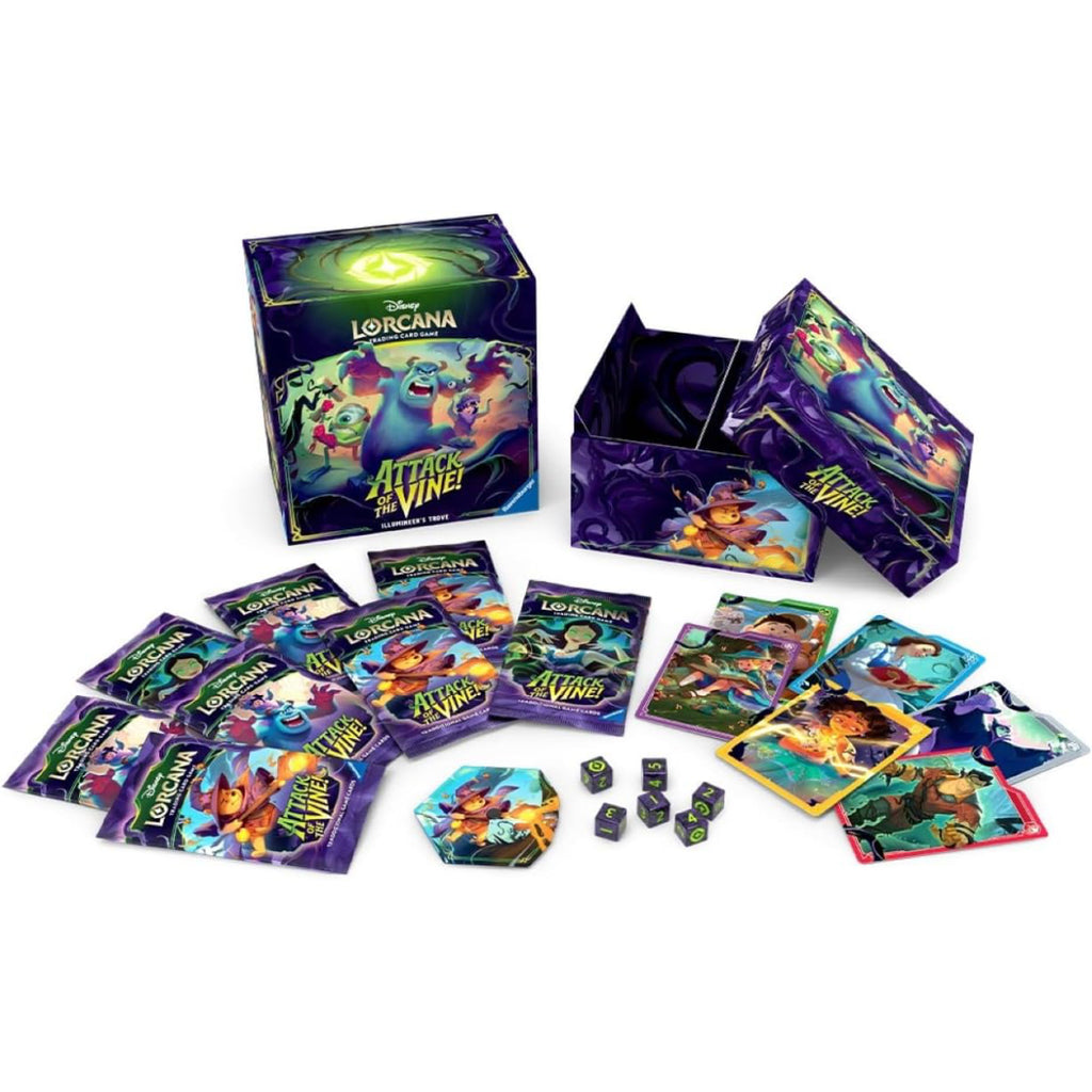 [PRE-ORDER] Disney Lorcana TCG: S13 Attack of the Vine! Illumineer's Trove (8 бустъра)