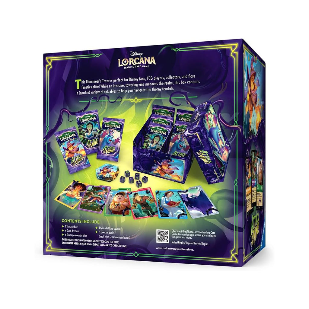 [PRE-ORDER] Disney Lorcana TCG: S13 Attack of the Vine! Illumineer's Trove (8 бустъра)