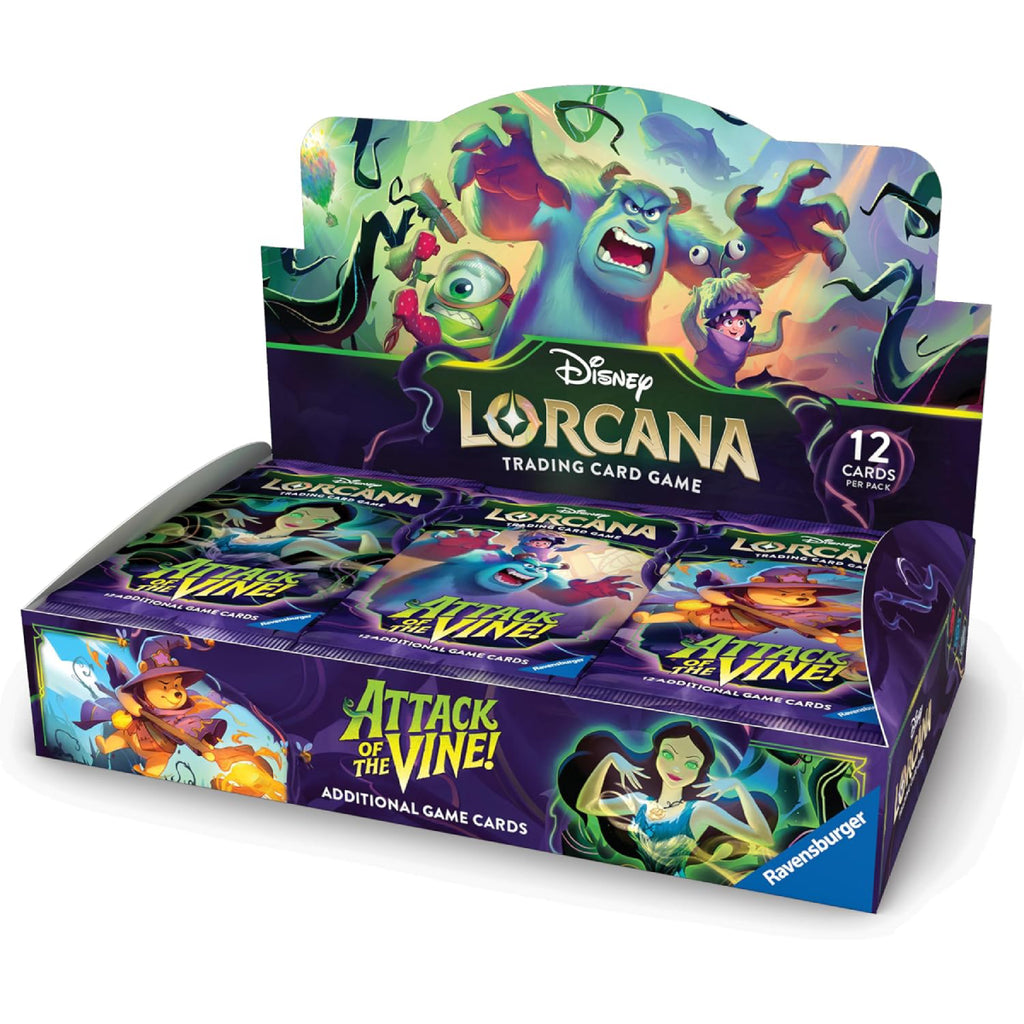 [PRE-ORDER] Disney Lorcana TCG: S13 Attack of the Vine! Booster Display (24 бустъра)