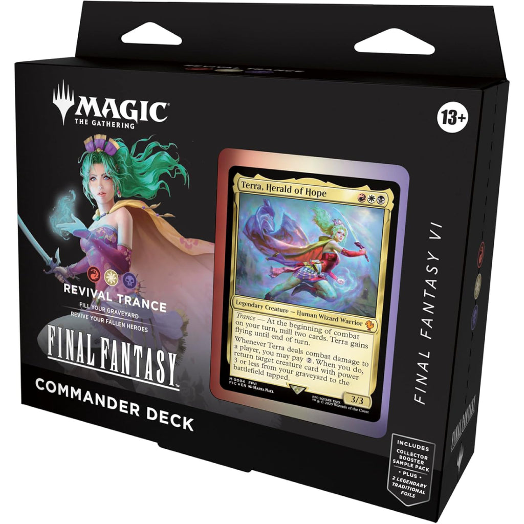 Magic the Gathering: Final Fantasy Commander Deck Revival Trance