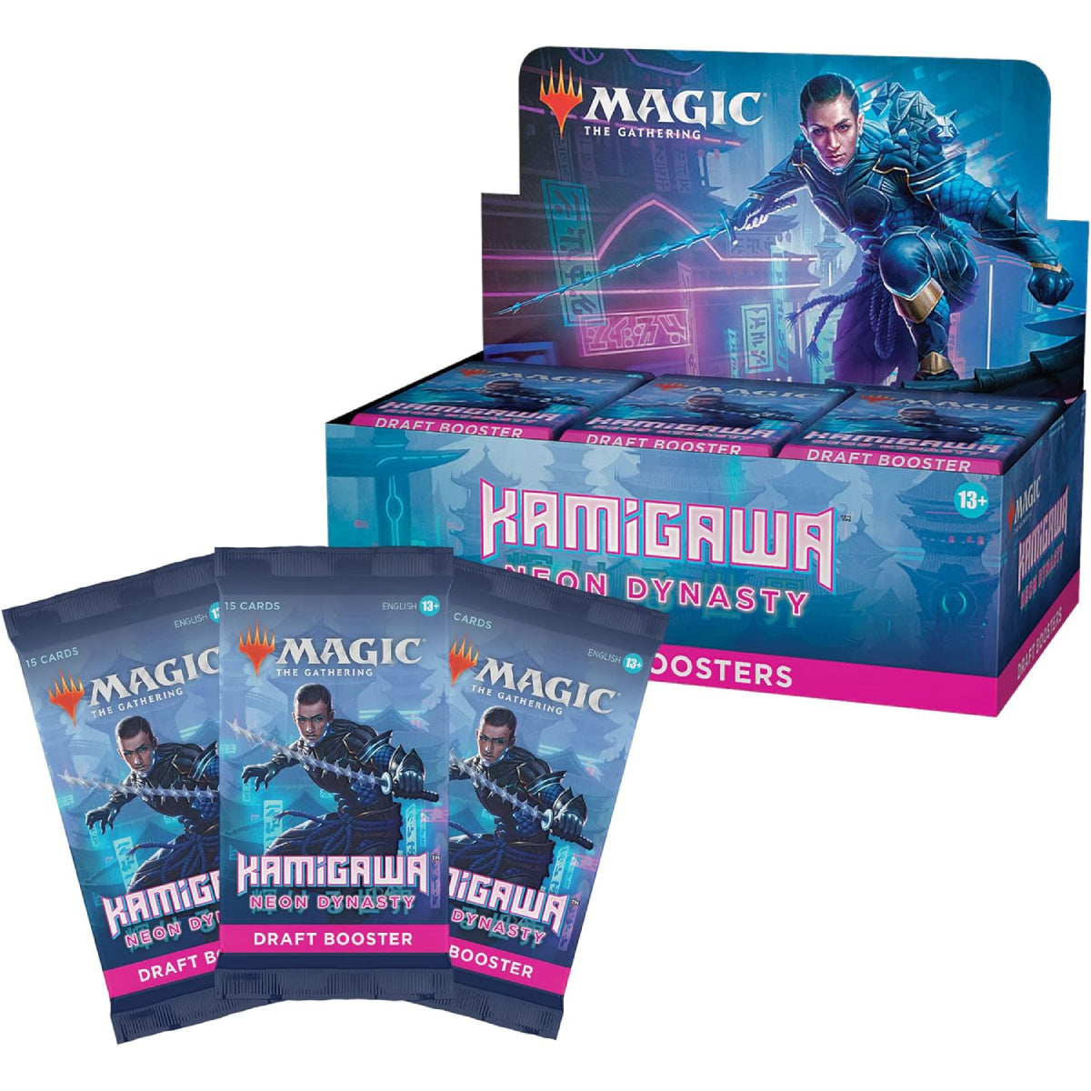 Magic the Gathering: Kamigawa: Neon Dynasty Draft Booster Display