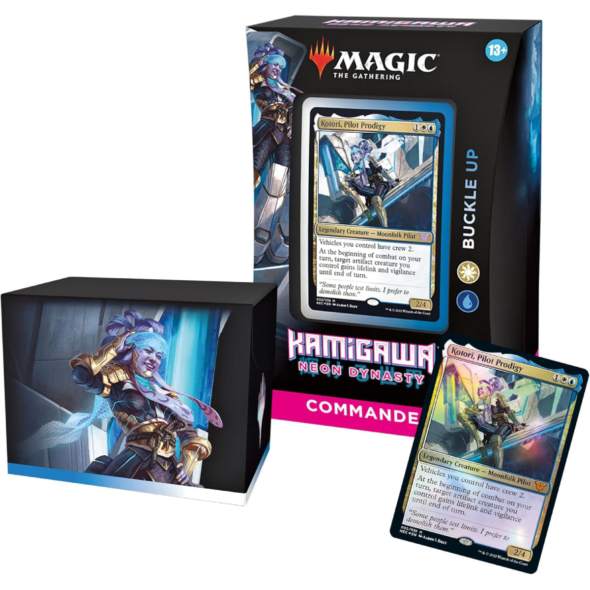Magic the Gathering: Kamigawa: Neon Dynasty Commander Deck Buckle Up