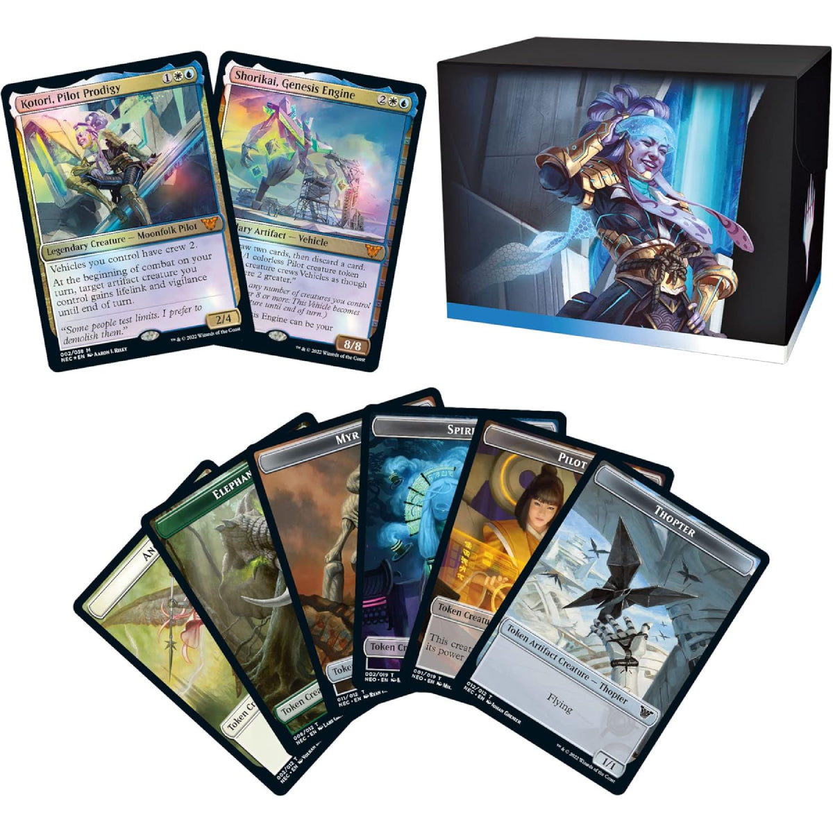 Magic the Gathering: Kamigawa: Neon Dynasty Commander Deck Buckle Up