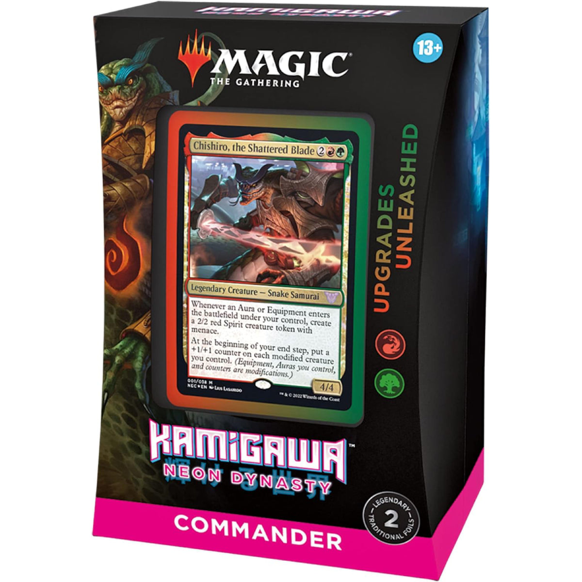 Magic the Gathering: Kamigawa: Neon Dynasty Commander Deck Upgrades Unleashed