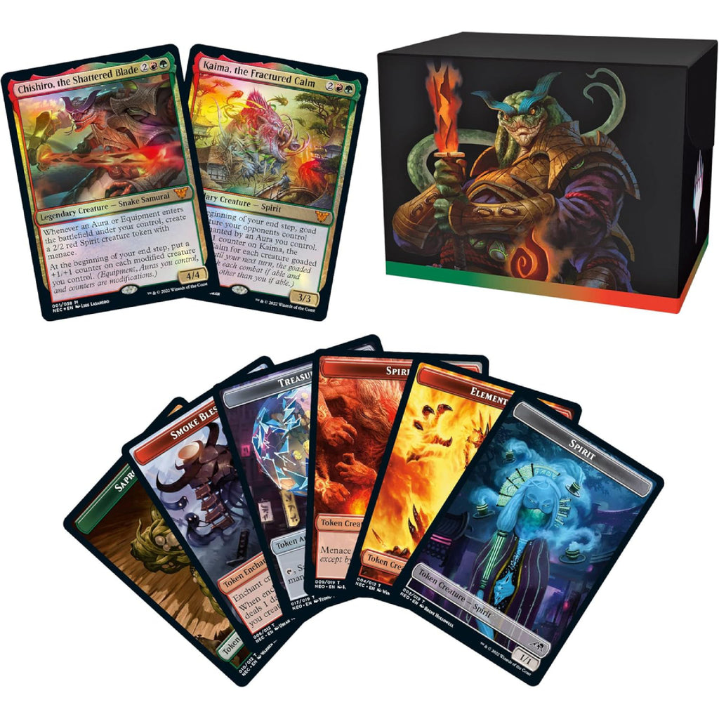 Magic the Gathering: Kamigawa: Neon Dynasty Commander Deck Upgrades Unleashed