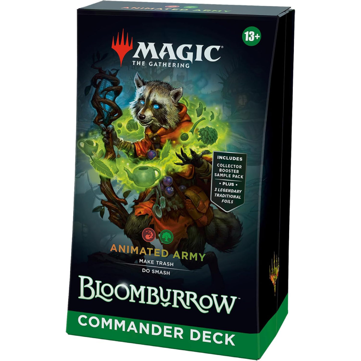 Magic the Gathering: Bloomburrow Commander Deck Animated Army