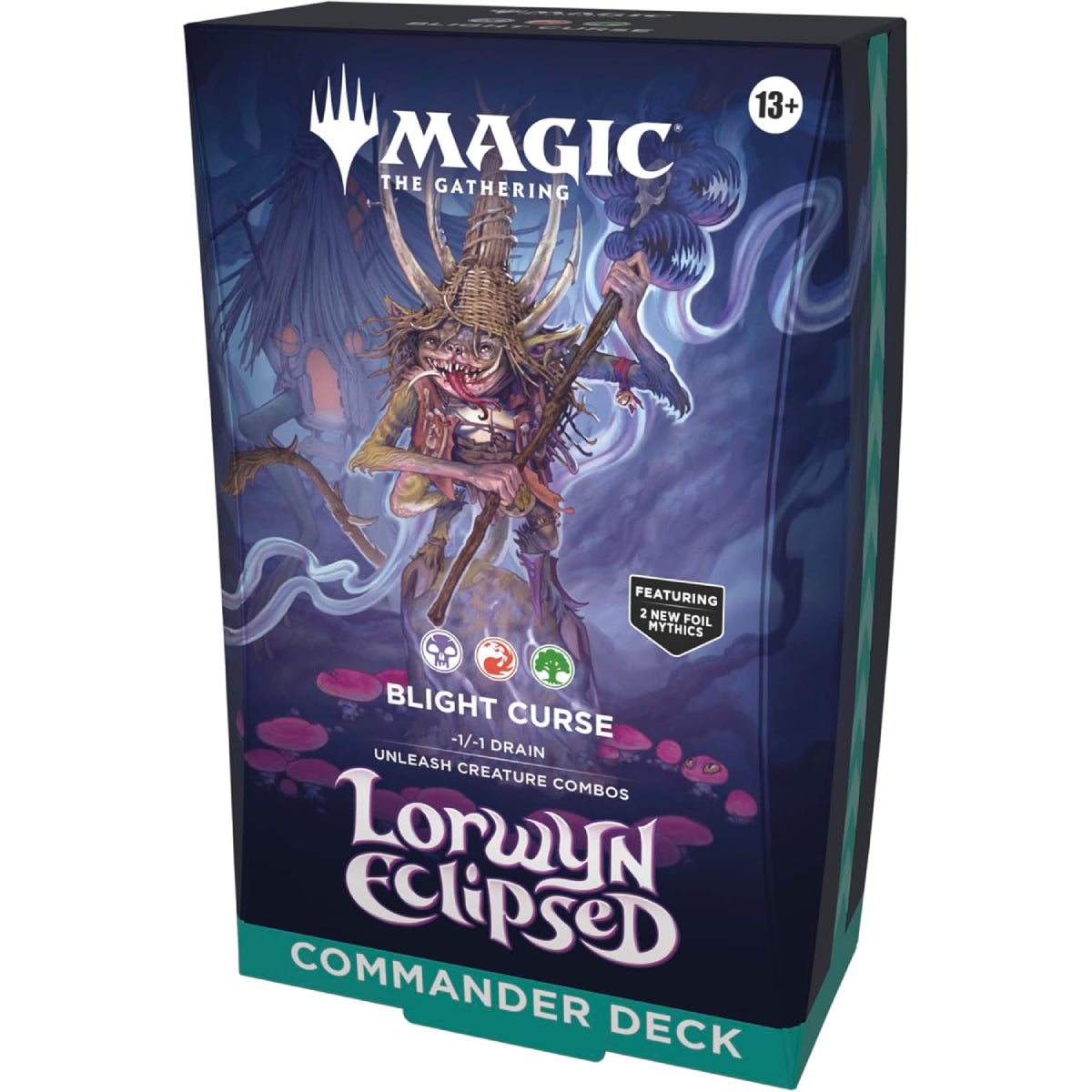 Magic the Gathering: Lorwyn Eclipsed Commander Deck Blight Curse