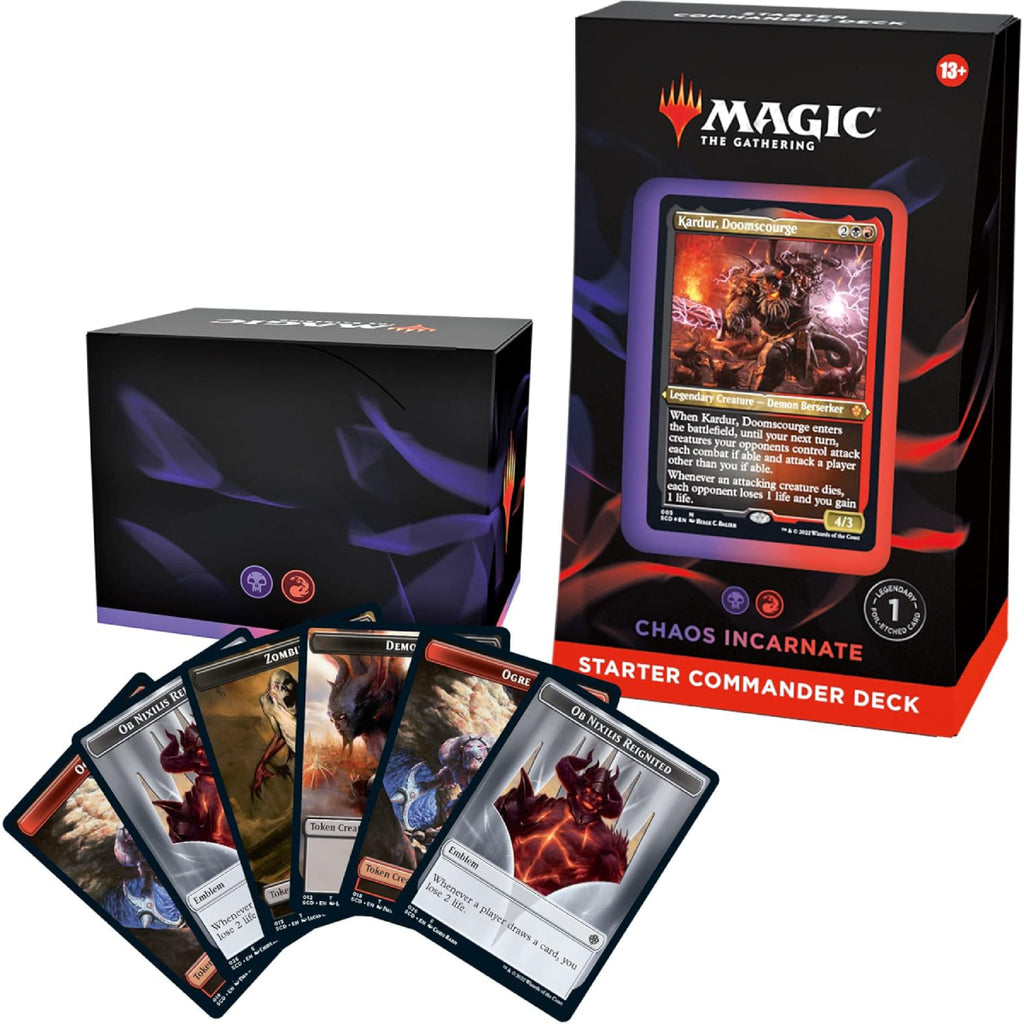 Magic the Gathering: Starter Commander Deck Chaos Incarnate