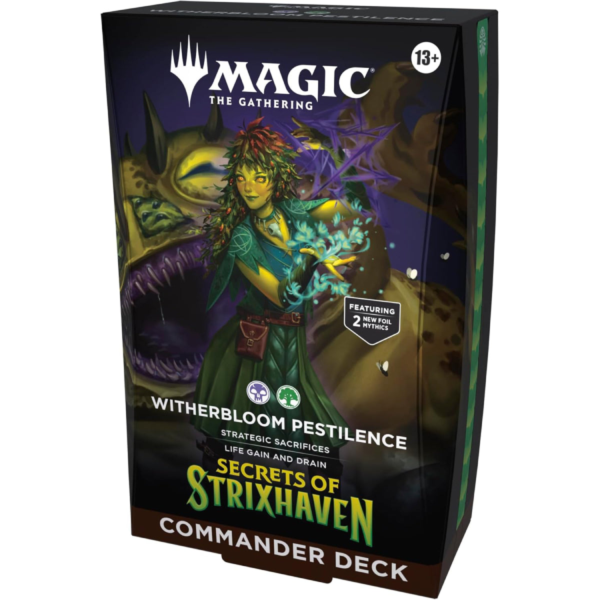 Magic the Gathering: Secrets of Strixhaven Commander Deck Witherbloom Pestilence