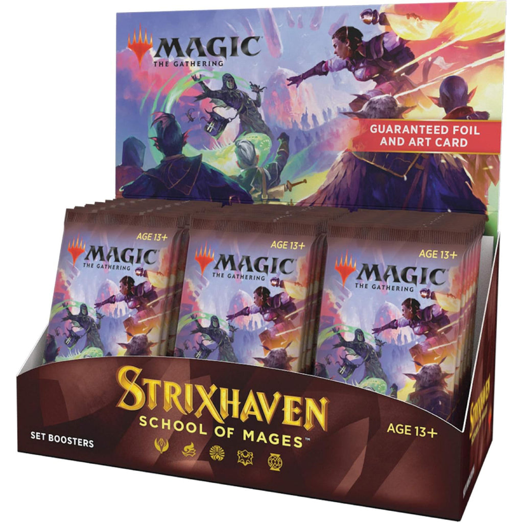 Magic the Gathering: Strixhaven: School of Mages Set Booster Display (30 бустъра)