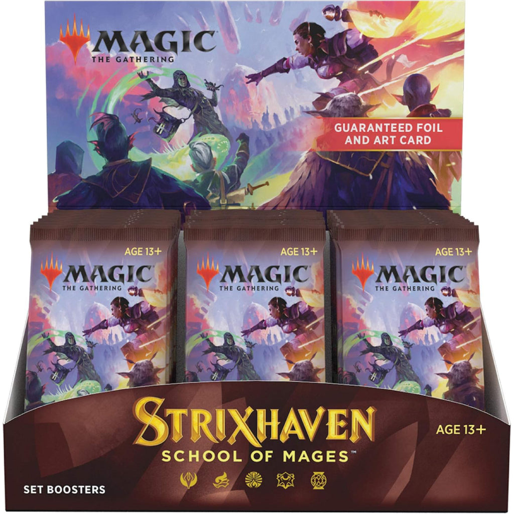 Magic the Gathering: Strixhaven: School of Mages Set Booster Display (30 бустъра)