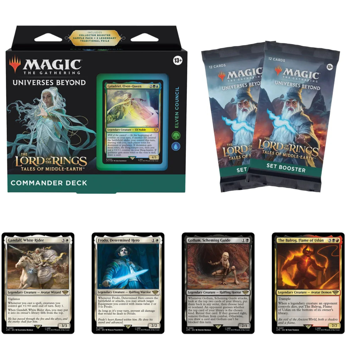 Magic the Gathering: The Lord of the Rings: Tales of Middle-Earth Deluxe Commander Kit Elven Council
