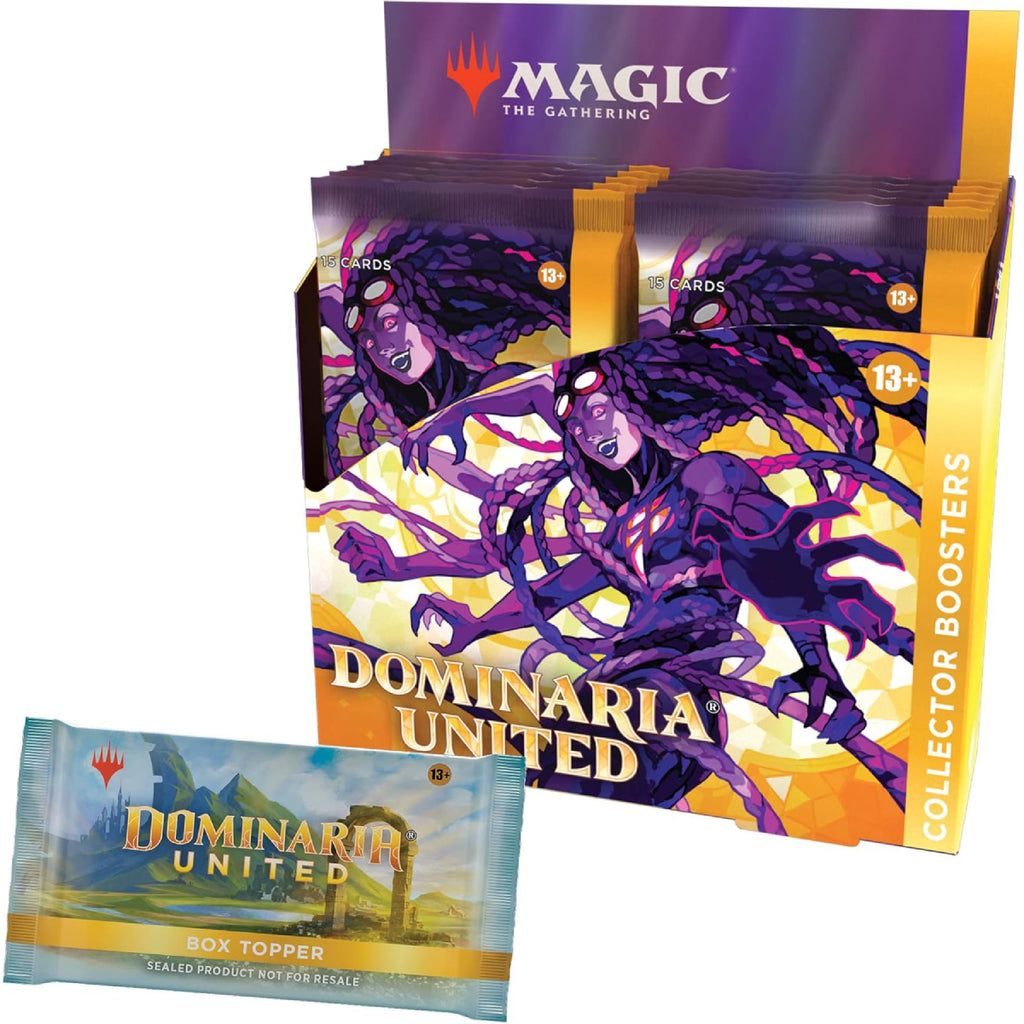 Magic the Gathering: Dominaria United Collector Booster Display (12 бустъра)