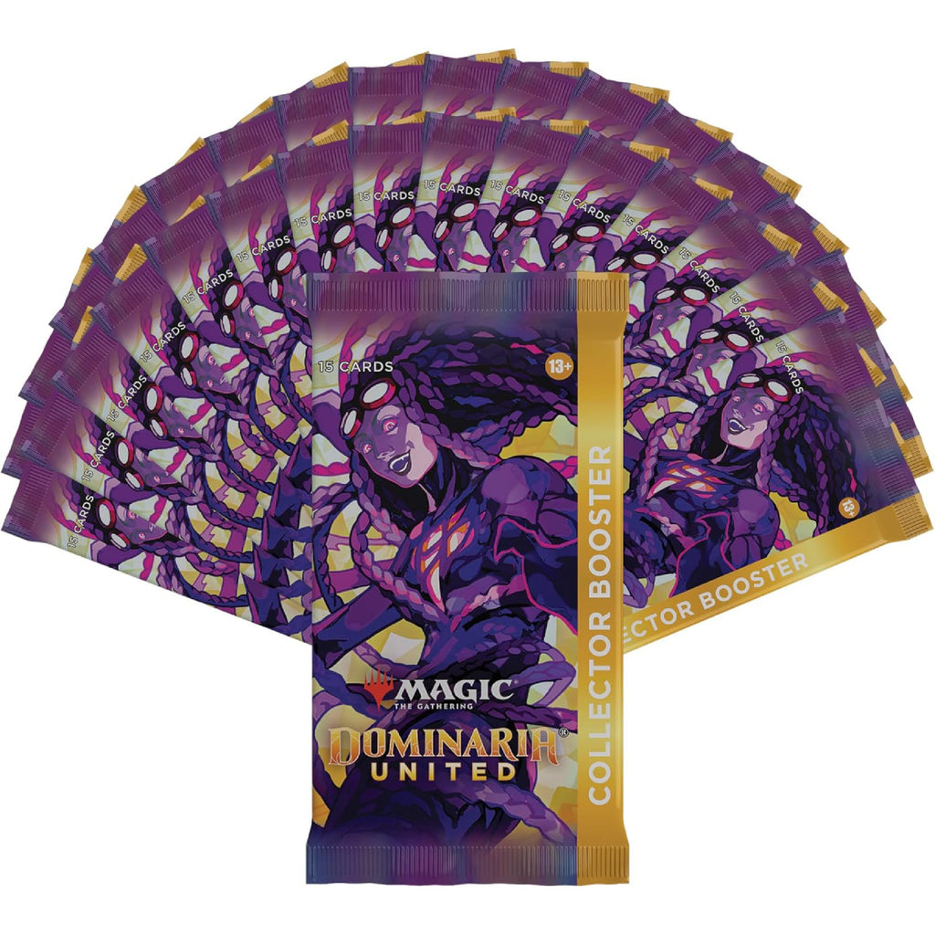 Magic the Gathering: Dominaria United Collector Booster Display (12 бустъра)