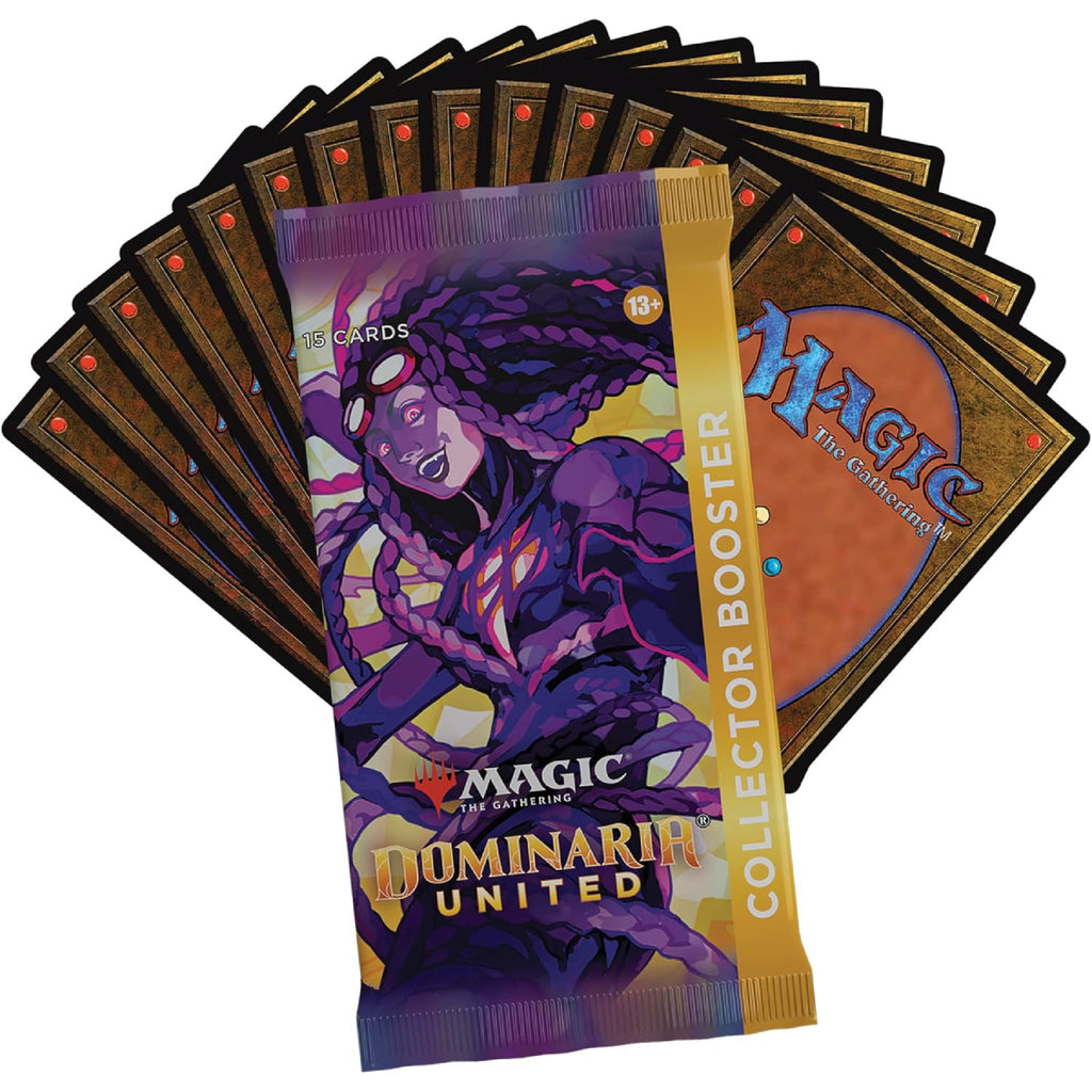 Magic the Gathering: Dominaria United Collector Booster Display (12 бустъра)