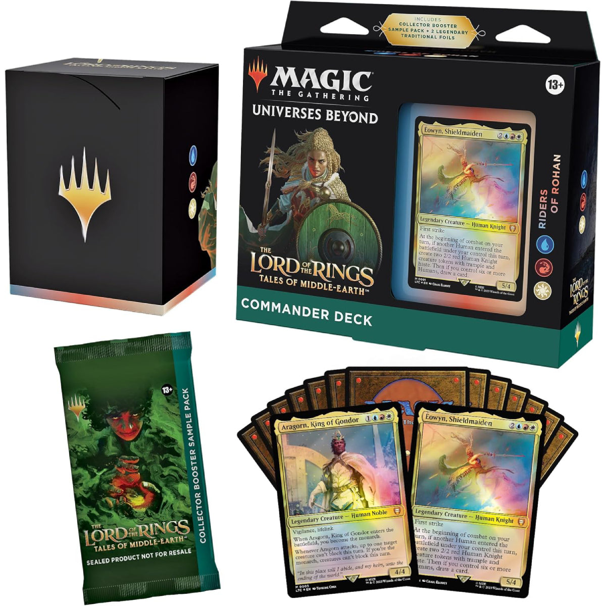 Magic the Gathering: The Lord of the Rings: Tales of Middle-Earth Commander Deck Bundle