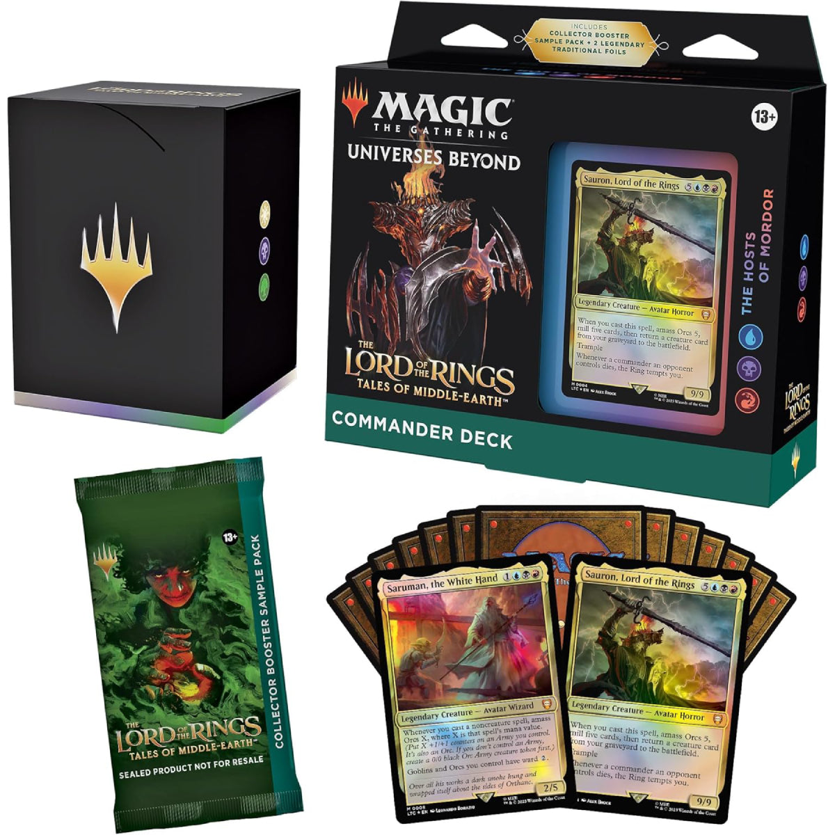 Magic the Gathering: The Lord of the Rings: Tales of Middle-Earth Commander Deck Bundle