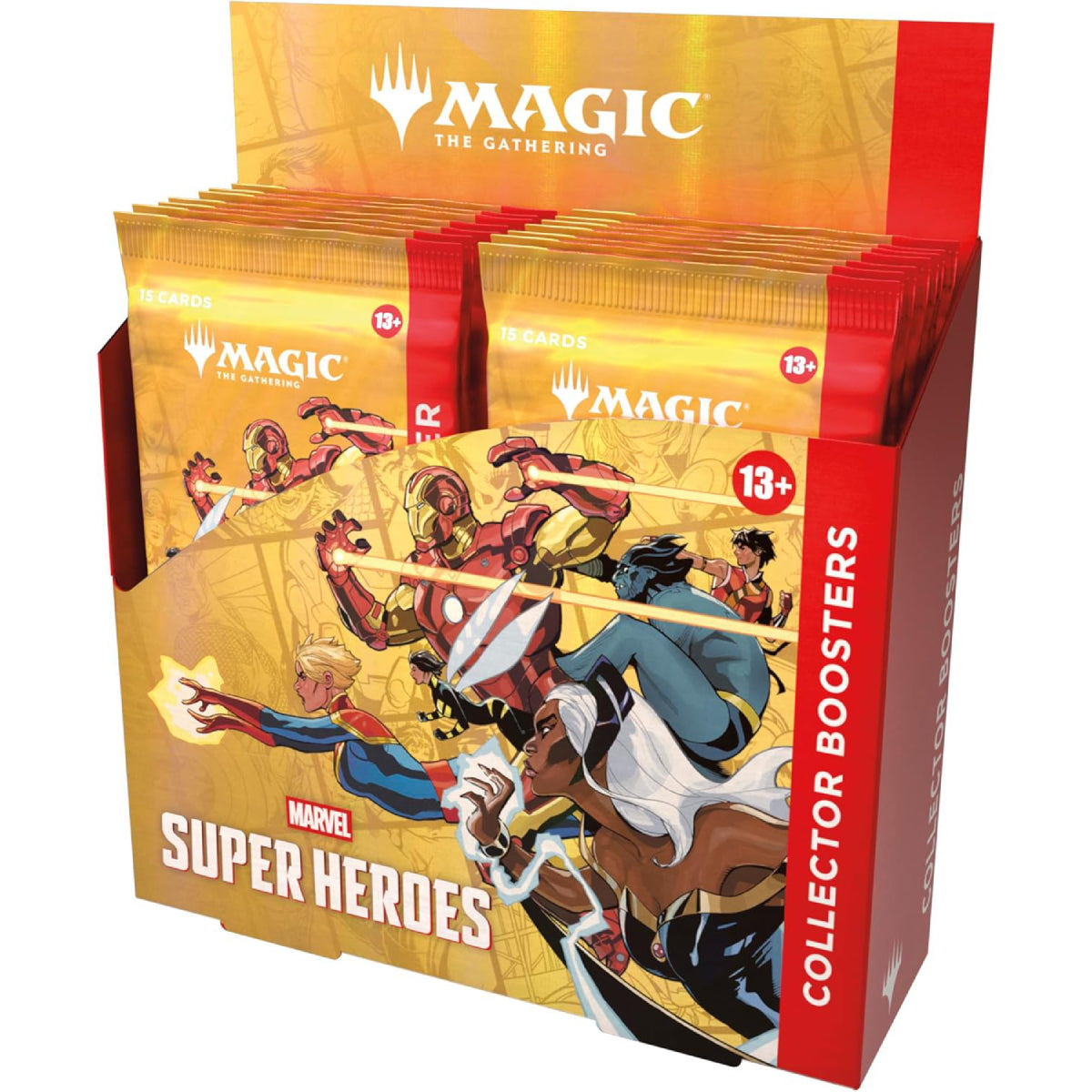 Magic the Gathering: Marvel Super Heroes Collector Booster Display (12 бустъра)