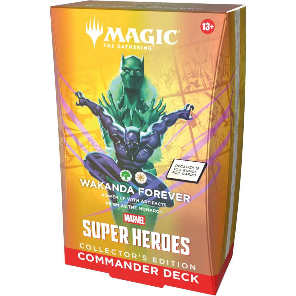 Magic the Gathering: Marvel Super Heroes Collector's Edition Commander Deck Wakanda Forever