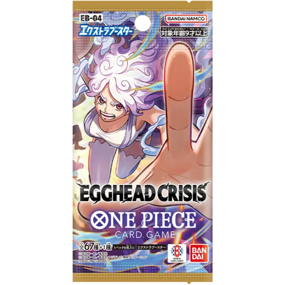 One Piece TCG: EB-04 Egghead Crisis Booster Display (24 бустъра, Japanese)