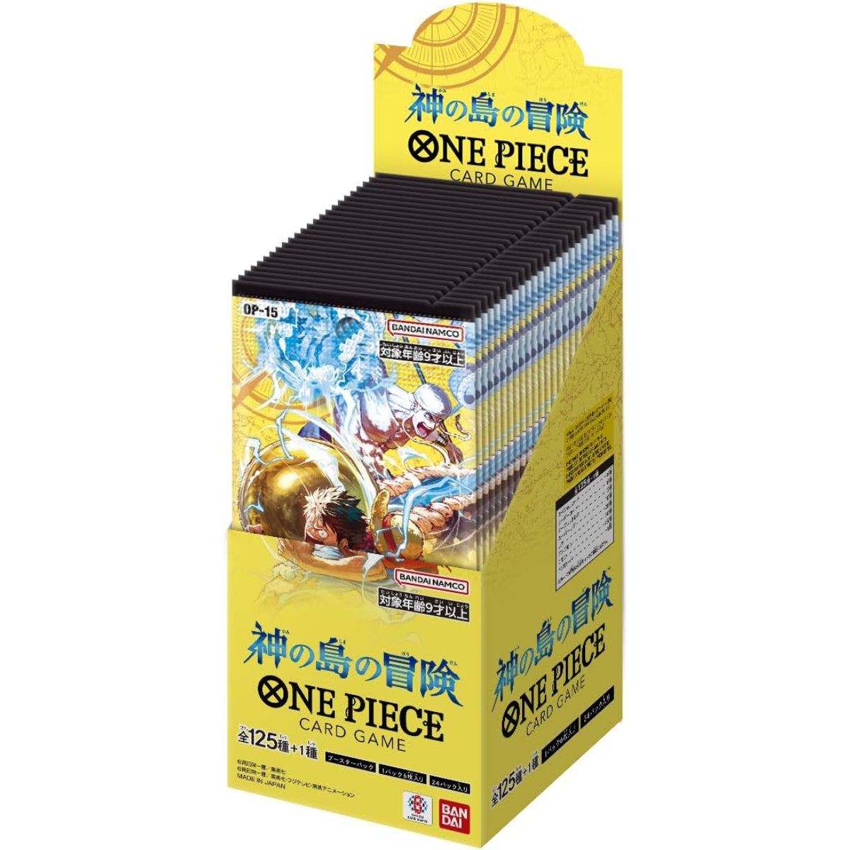 One Piece TCG: OP15 Adventure on Kami's Island Booster Display (24 бустъра, Japanese)
