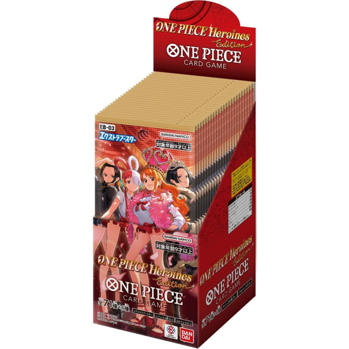 One Piece TCG: EB-03 Heroines Edition Booster Display (24 бустъра, Japanese)
