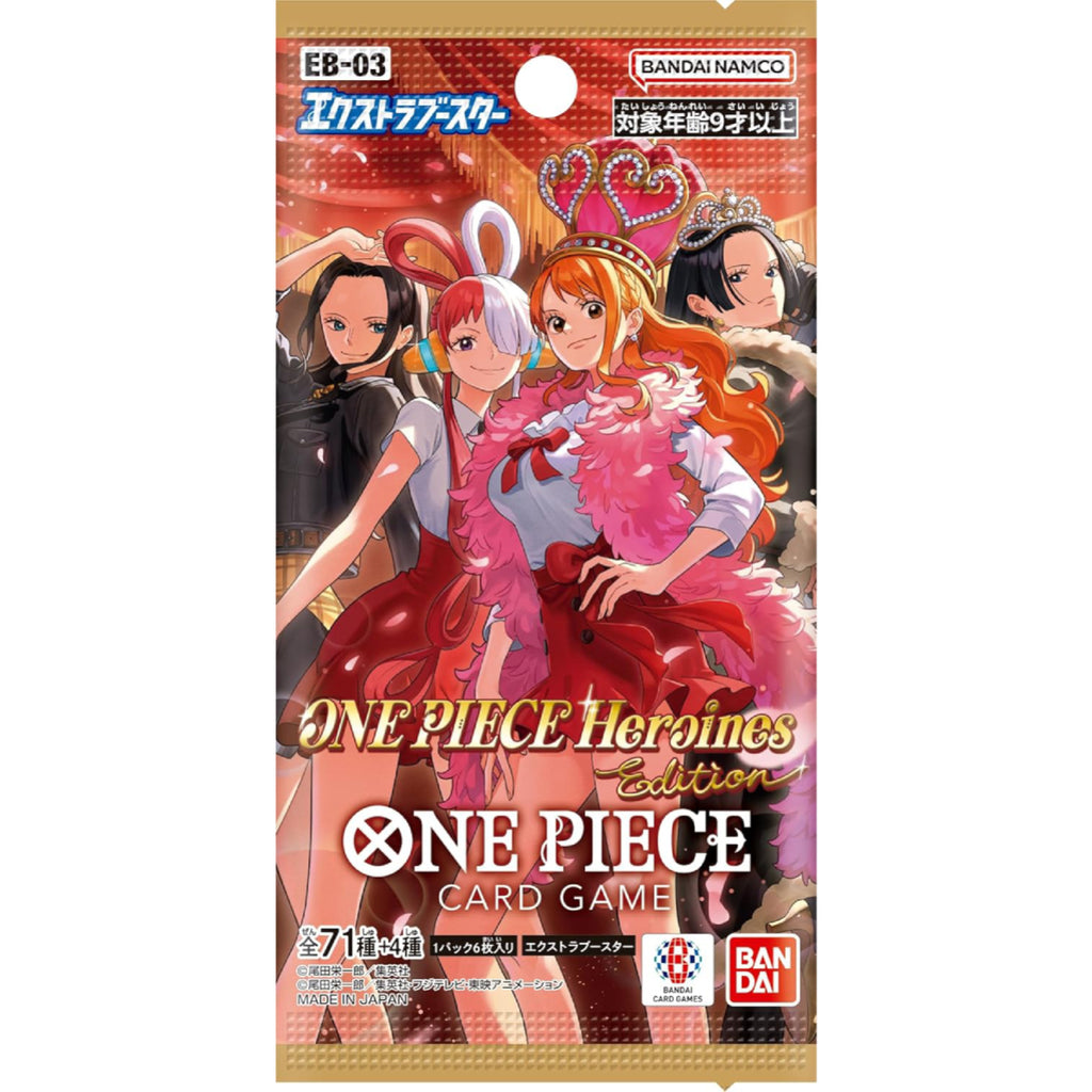 One Piece TCG: EB-03 Heroines Edition Booster Display (24 бустъра, Japanese)