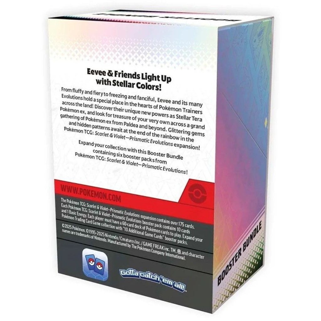 Pokemon TCG: Scarlet & Violet 8.5 Prismatic Evolutions Booster Bundle