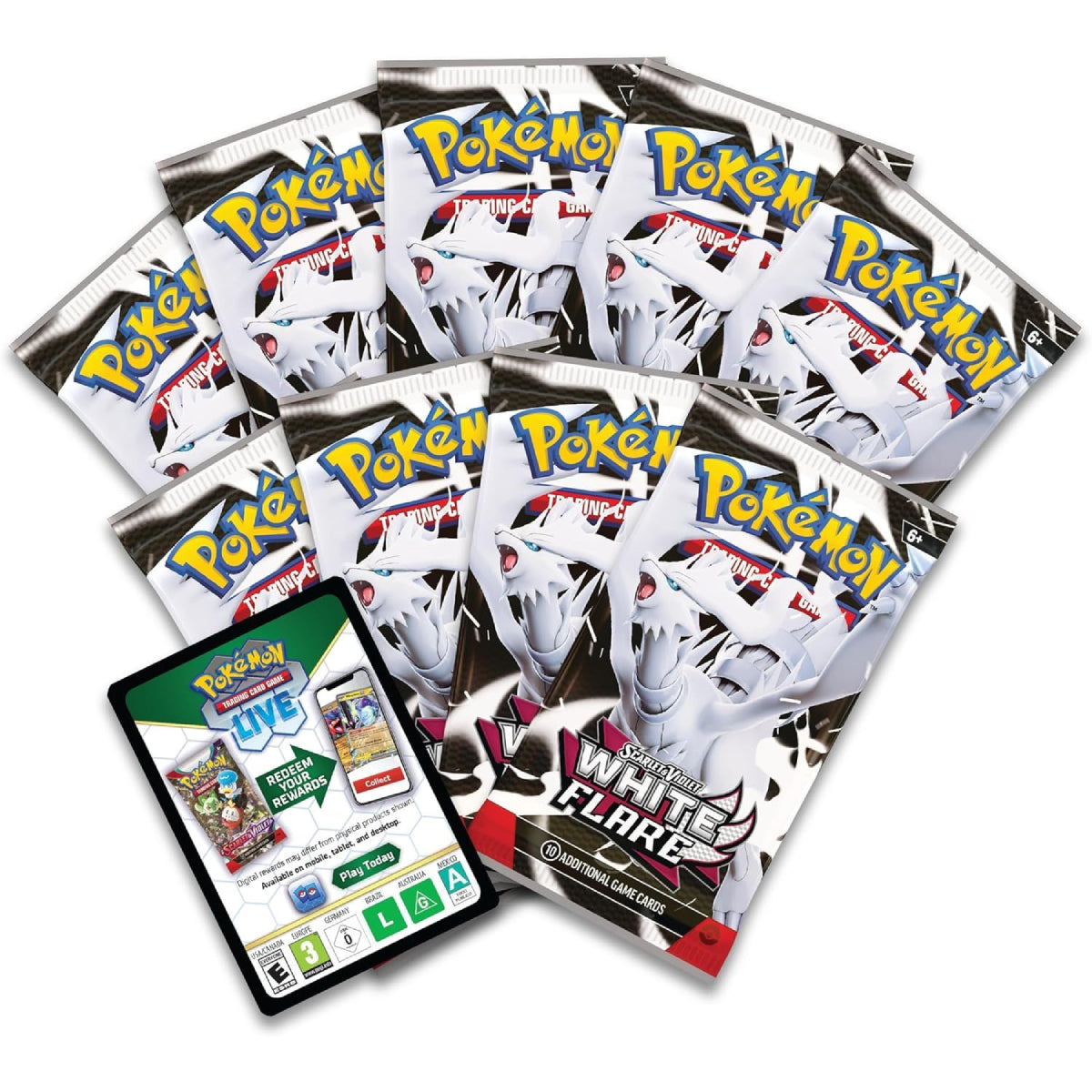 Pokemon TCG: Scarlet & Violet 10.5 White Flare Elite Trainer Box