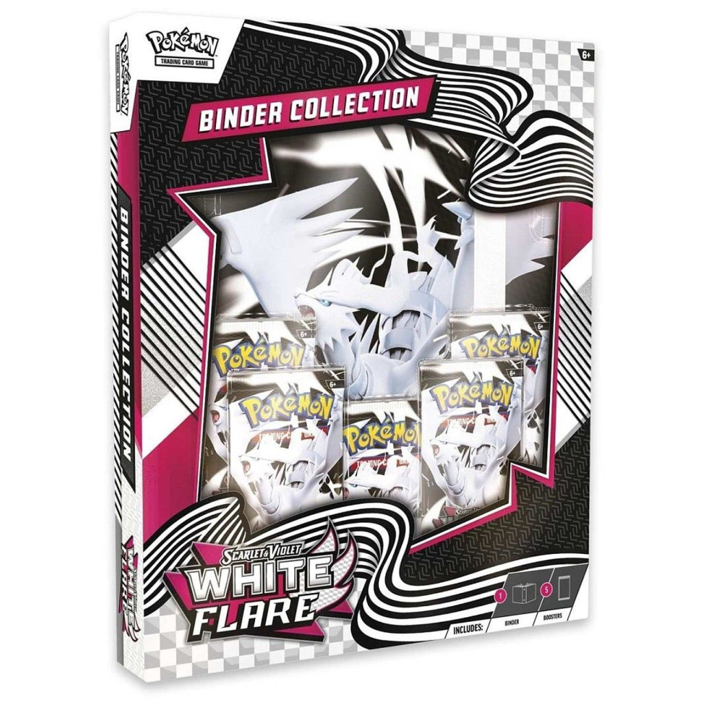 Pokemon TCG: Scarlet & Violet 10.5 White Flare Binder Collection