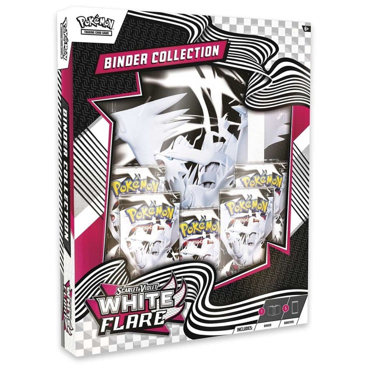 Pokemon TCG: Scarlet & Violet 10.5 White Flare Binder Collection
