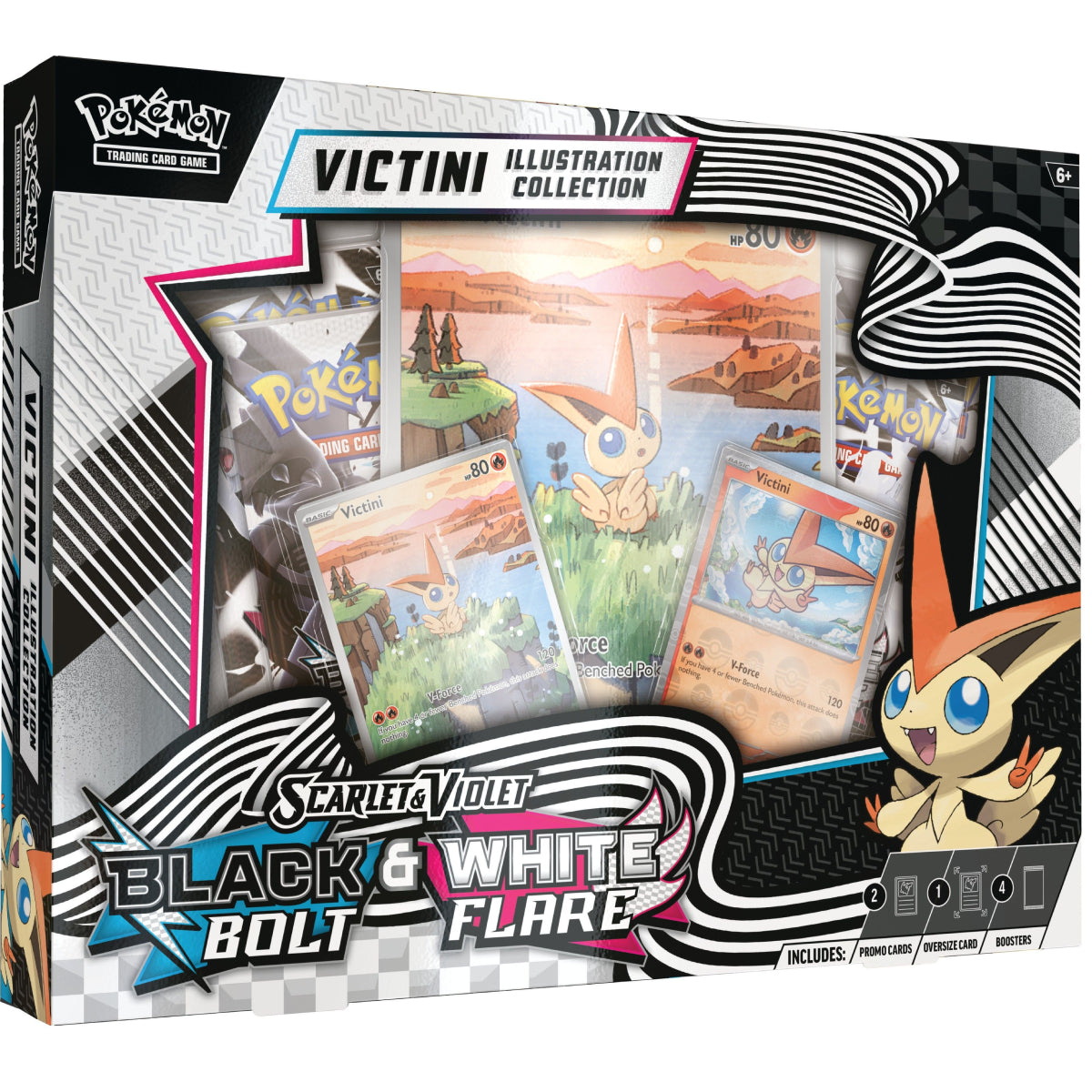 Pokemon TCG: Scarlet & Violet 10.5 White Flare & Black Bolt Illustration Collection