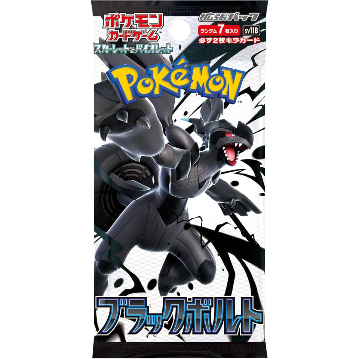Pokemon TCG: Scarlet & Violet 11B Black Bolt Standard Display (Japanese)