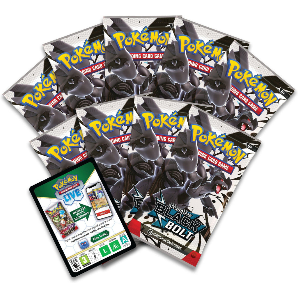 Pokemon TCG: Scarlet & Violet 10.5 Black Bolt Elite Trainer Box