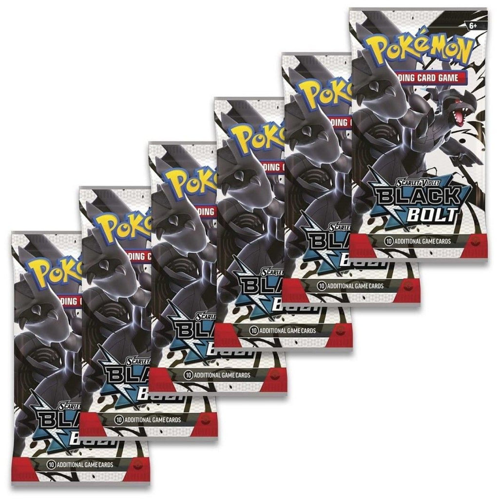 Pokemon TCG: Scarlet & Violet 10.5 Black Bolt Booster Bundle