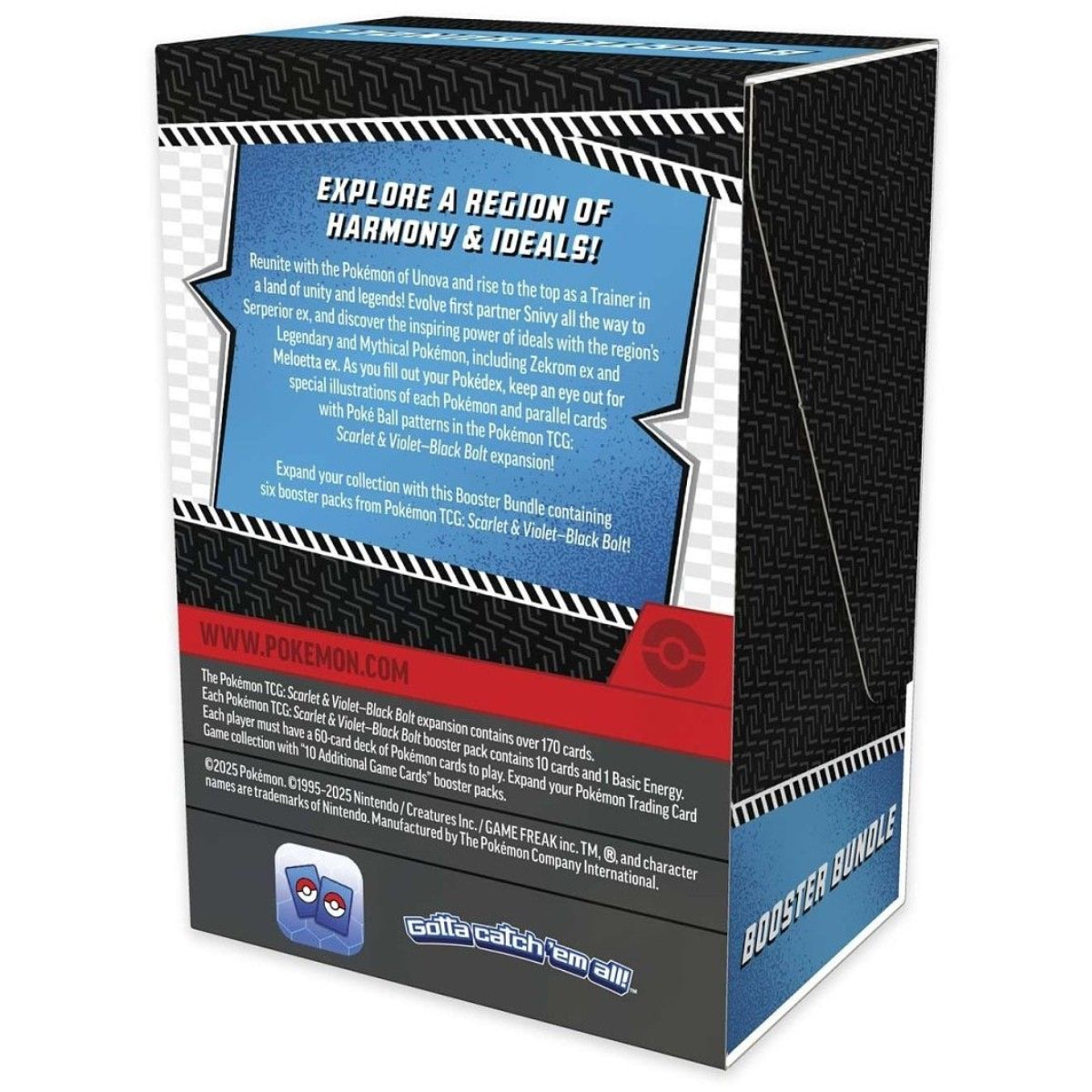 Pokemon TCG: Scarlet & Violet 10.5 Black Bolt Booster Bundle