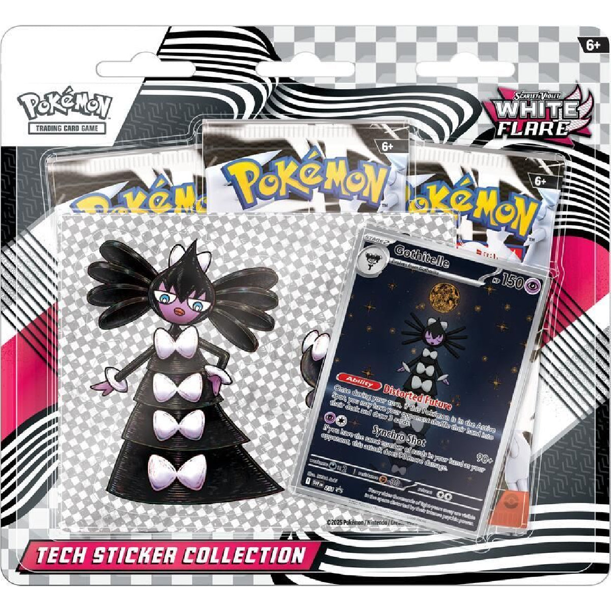 Pokemon TCG: Scarlet & Violet 10.5 White Flare Tech Sticker Collection