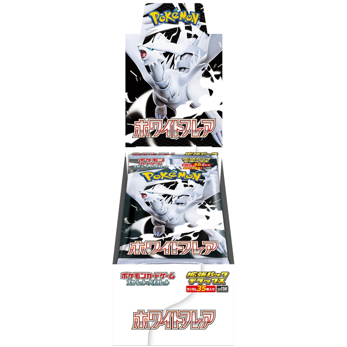 Pokemon TCG: Scarlet & Violet 11W White Flare Deluxe Display (Japanese)