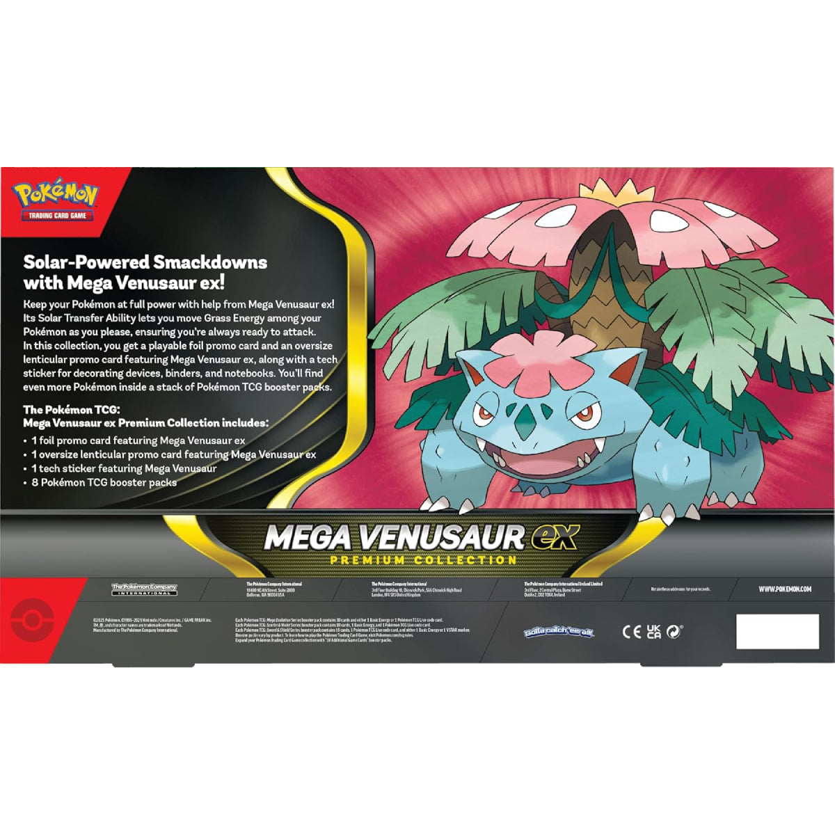 Pokemon TCG: Mega Venusaur ex Premium Collection