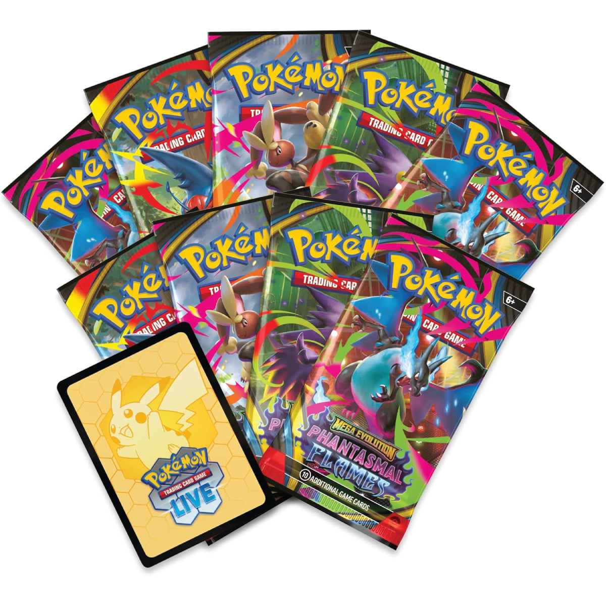 Pokemon TCG: Mega Evolutions 02 Phantasmal Flames Elite Trainer Box