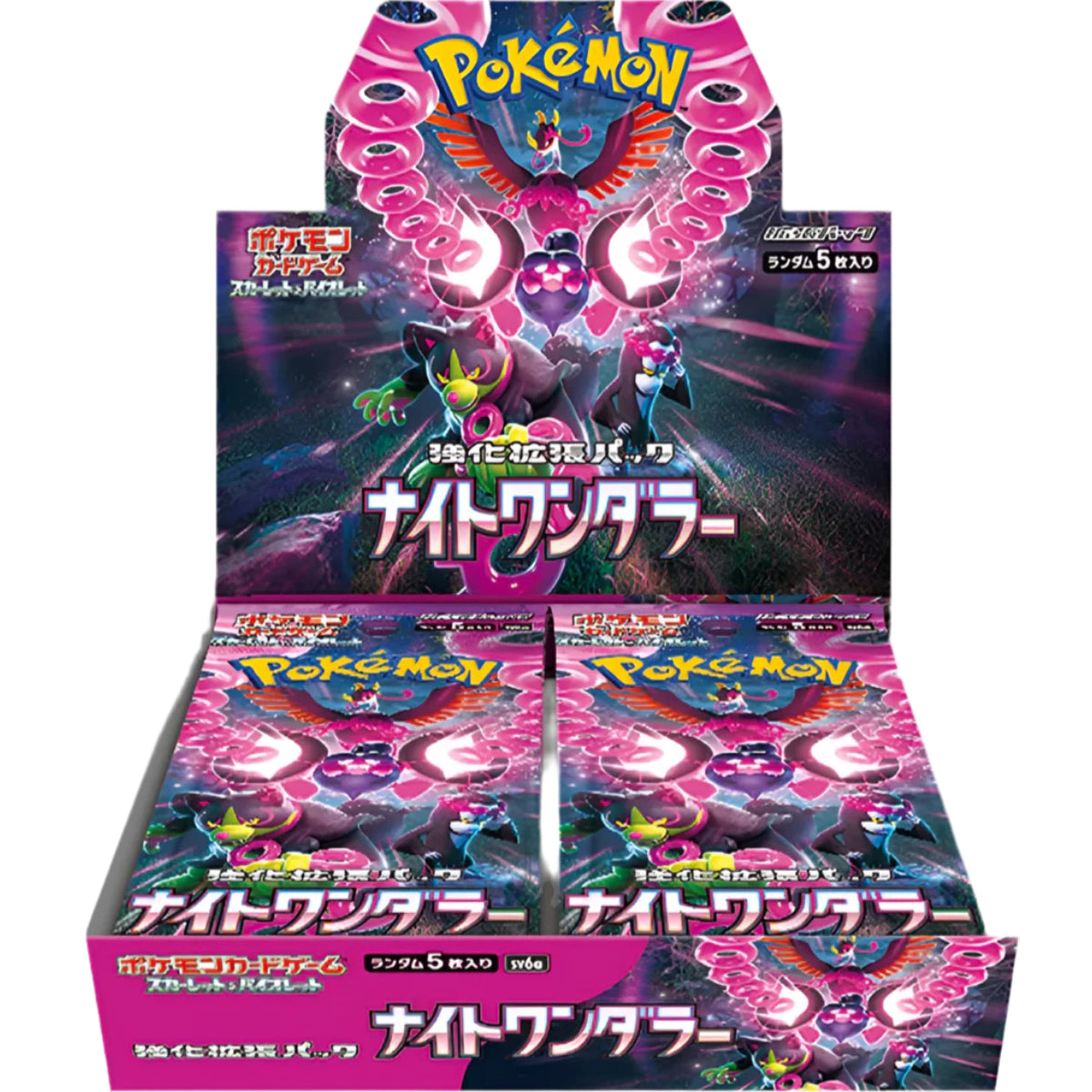 Pokemon TCG: Scarlet & Violet 6A Night Wanderer Display (30 бустъра, Japanese)