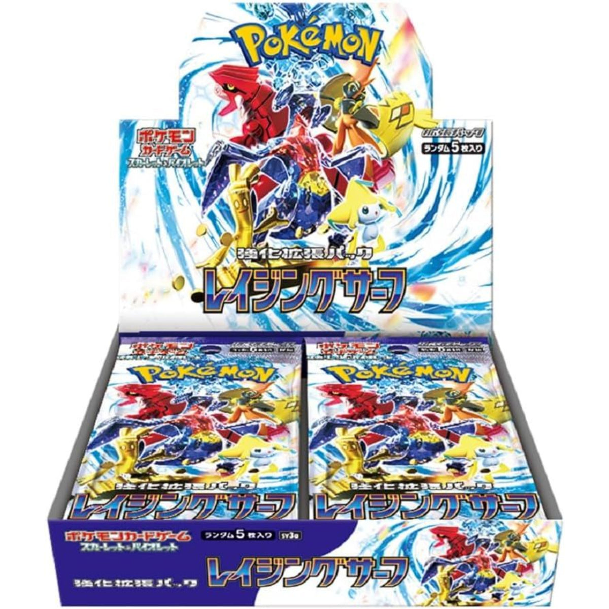 Pokemon TCG: Scarlet & Violet 3A Raging Surf Display (30 бустъра, Japanese)
