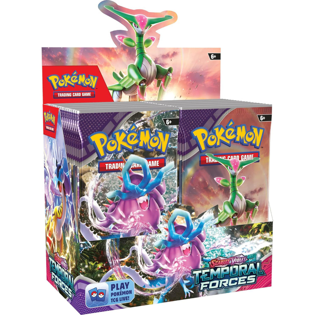 Pokemon TCG: Scarlet & Violet 5 Temporal Forces Booster Display (36 бустъра, English)