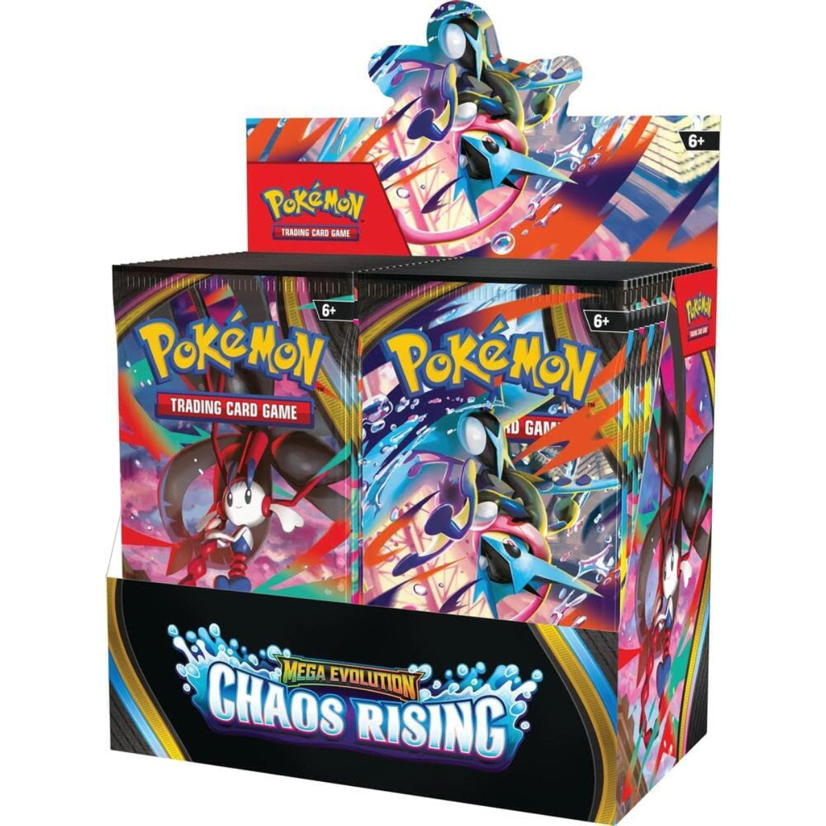 Pokemon TCG: Mega Evolutions 4 Chaos Rising Booster Display (36 бустъра, English)