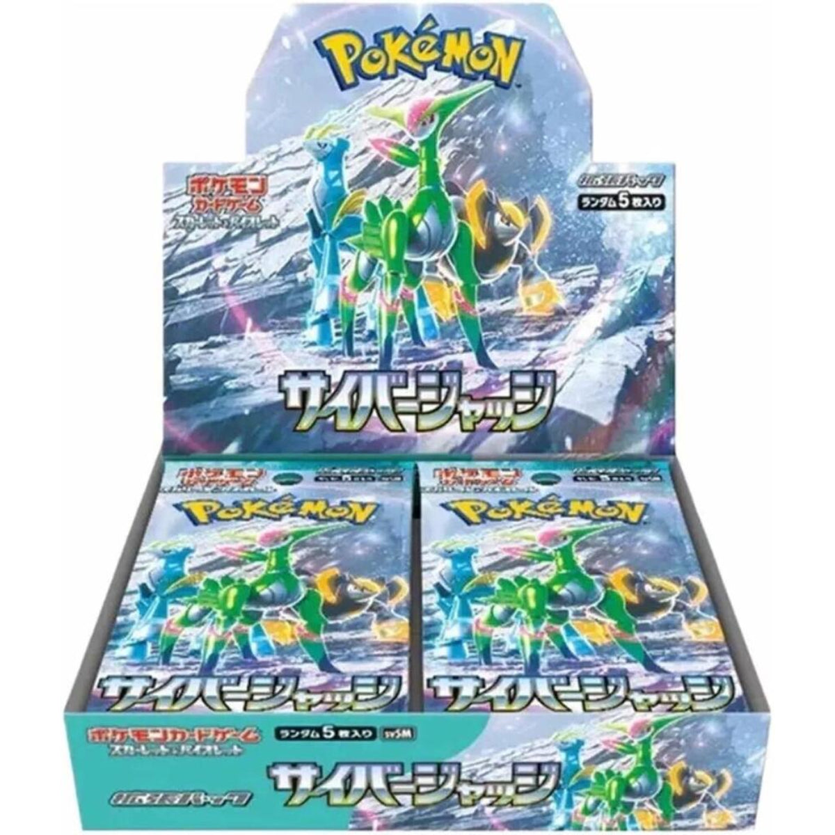 Pokemon TCG: Scarlet & Violet 5M Cyber Judge Display (30 бустъра, Japanese)