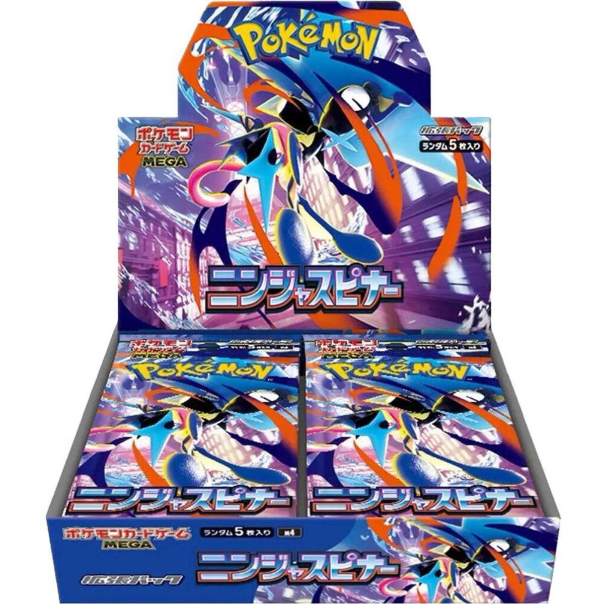 Pokemon TCG: Mega Series M4 Ninja Spinner Display (30 бустъра, Japanese)