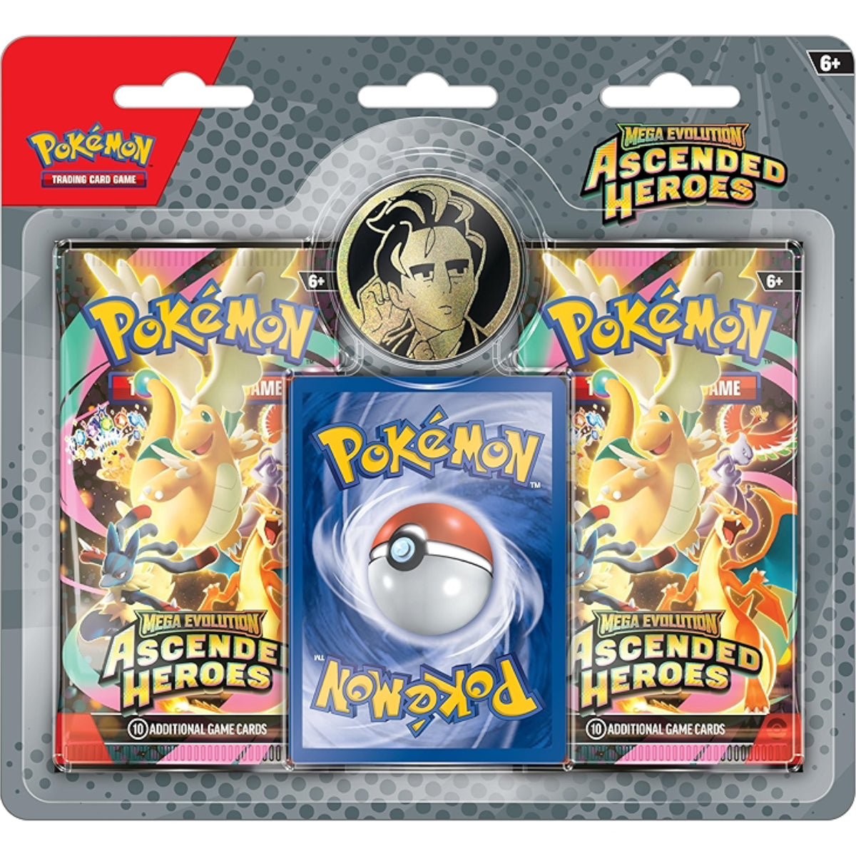 Pokemon TCG: Mega Evolutions 2.5 Ascended Heroes 2-pack Blister - Larry's Komala (2 бустъра, English)