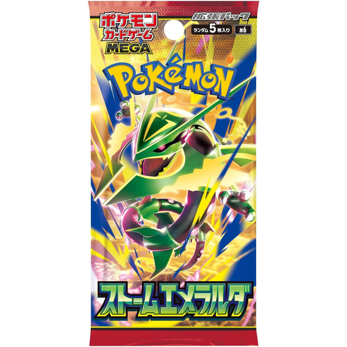 Pokémon TCG: Mega Series M6 Storm Emeralda Booster (Japanese)