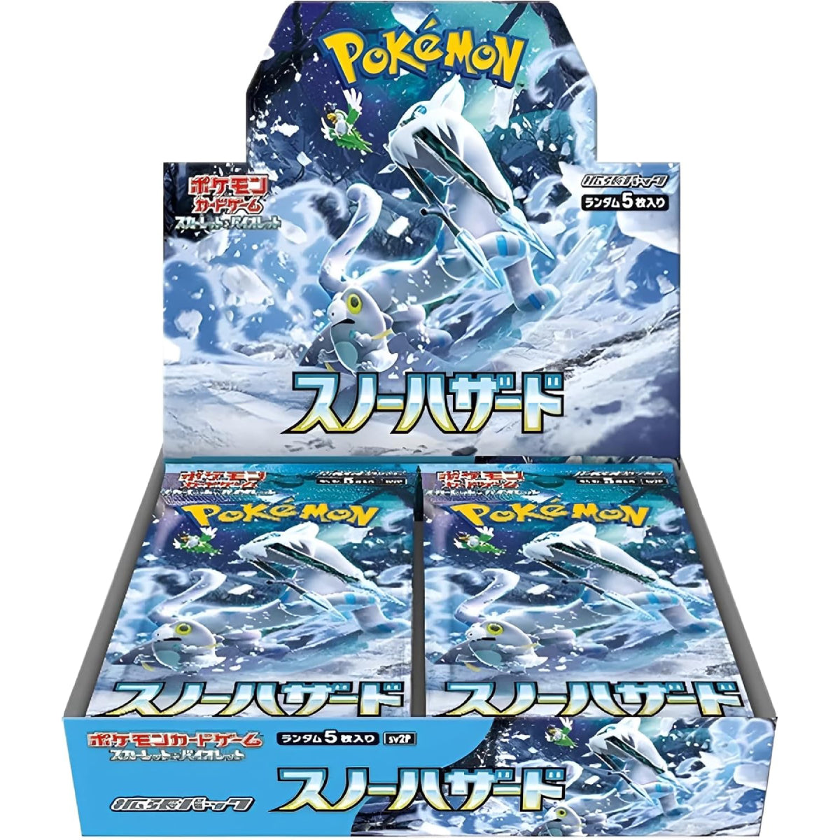 Pokémon TCG: Scarlet & Violet 2P Snow Hazard Booster Display (30 бустъра, Japanese)
