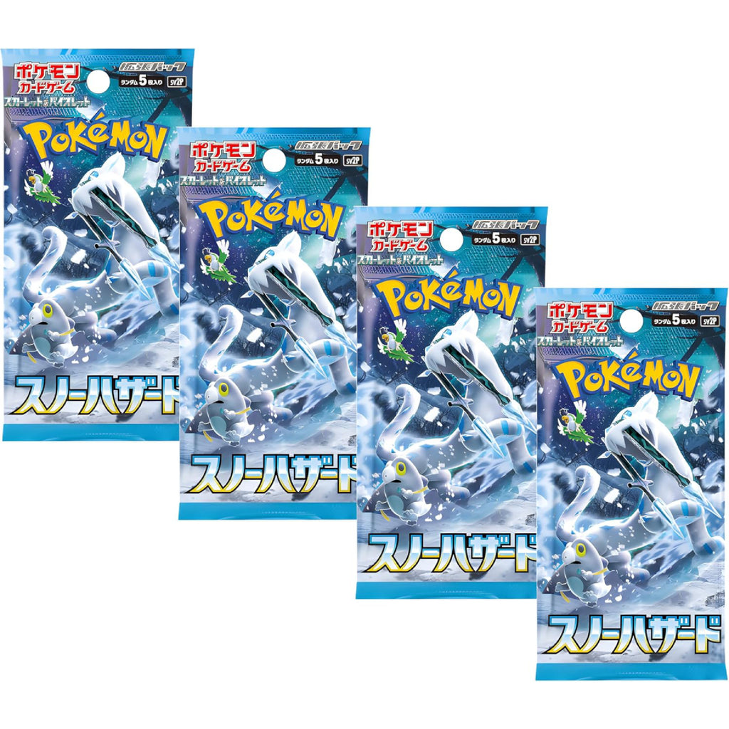 Pokémon TCG: Scarlet & Violet 2P Snow Hazard Booster Display (30 бустъра, Japanese)